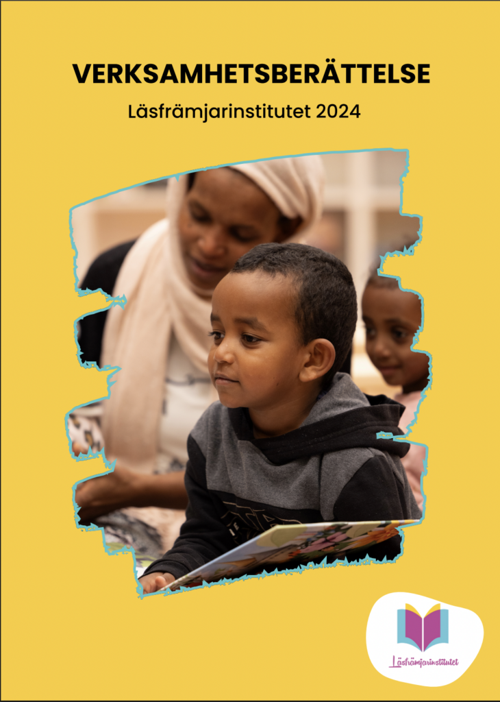 Omslaget till Verksamhetsberättelse 2024